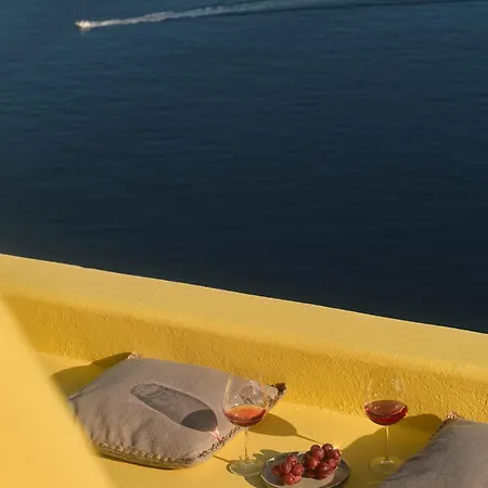 וילה Ilivatos - Elegant On The Caldera's Edge *