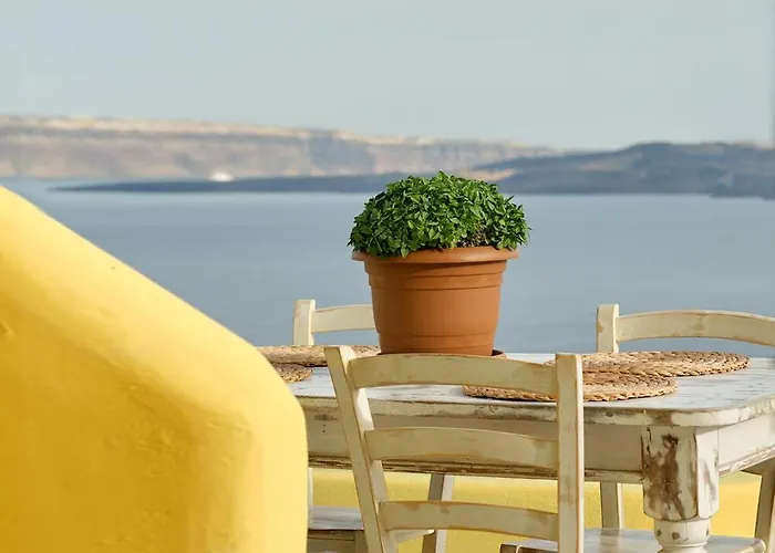 Ilivatos - Elegant On The Caldera's Edge Villa Ía